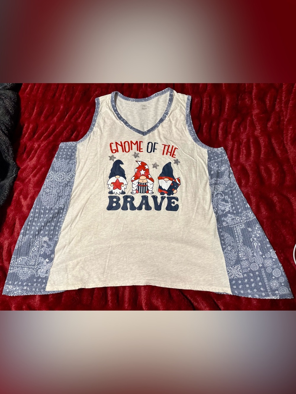 Gnome Cato USA Celebration Cotton Shirt